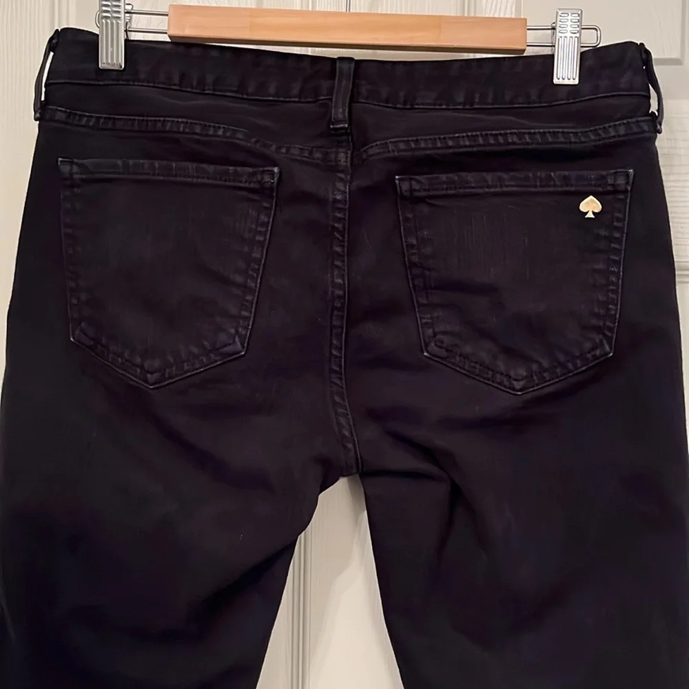 Kate Spade Women's Broome Street Black Mid Rise Jeans Sz‎ 29 Stretch
